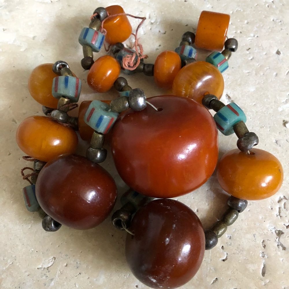 NATURAL BALTIC AMBER BUTTERSCOTCH EGG YOLK BEADS